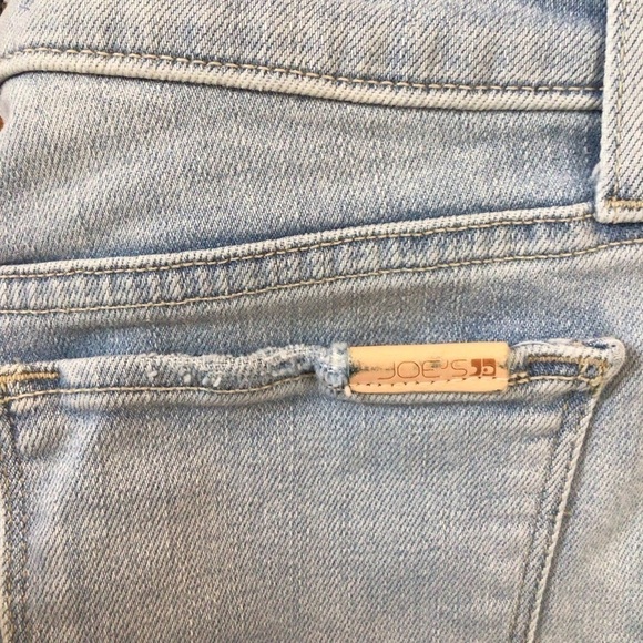 JOES jeans denim The mid rise skinny ankle ripped distressed size 25 faded blue - Picture 6 of 14